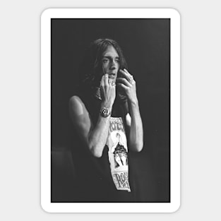 Chris Robinson BW Photograph Sticker